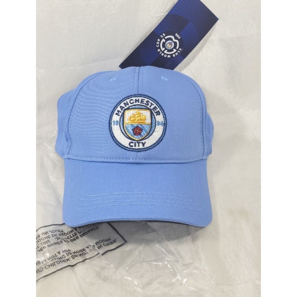 Club World Cup 25 FIFA Manchester City FC MCFC Strapback Baseball Cap - Blue